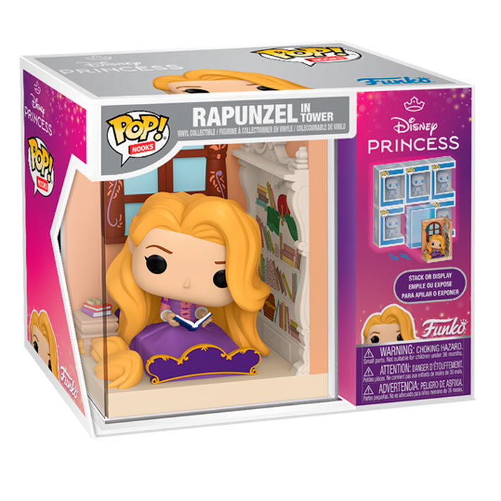 Imagen 2 - Figura Pop Nooks Disney Enredados Rapunzel In Tower