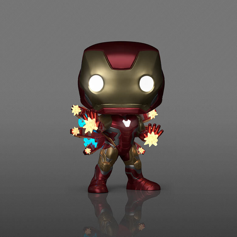 Imagen 3 - Figura Pop Plus Marvel The Infinity Saga Iron Man Exclusive