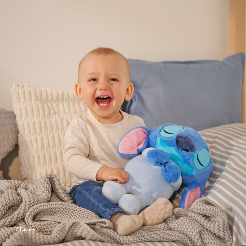 Imagen 10 - Peluche Stitch Dormilon Disney 31Cm Sonido