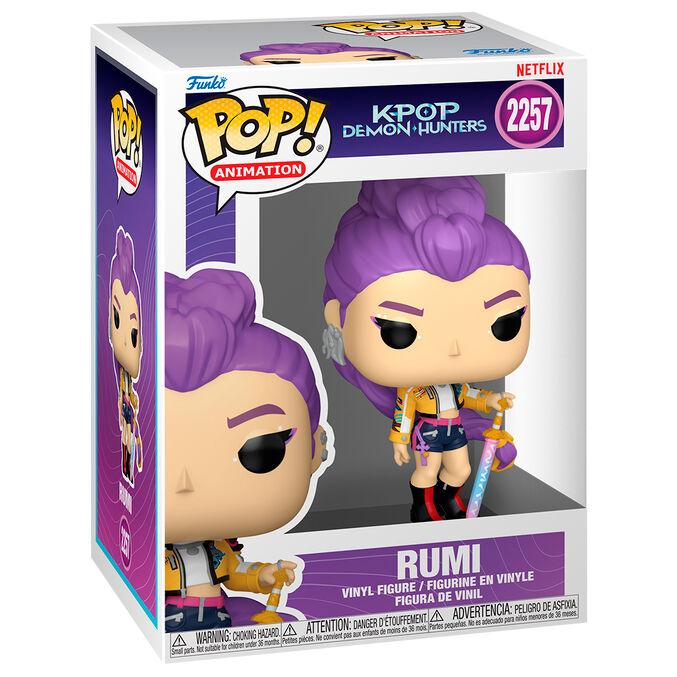Imagen 1 - Figura Pop Kpop Demon Hunters Rumi