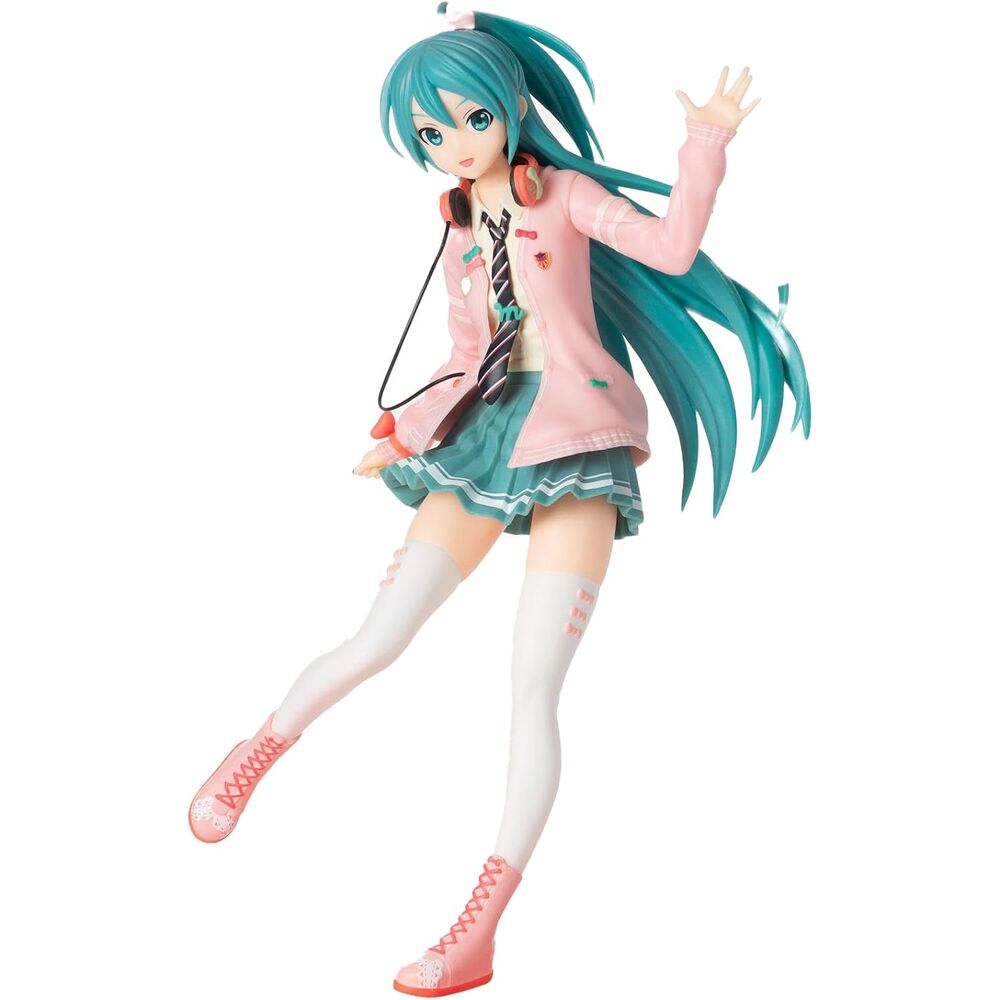 Imagen 1 - Figura Hatsuke Miku Ribbon Girl Hatsune Miku Diva Arcade Future Tone 24Cm