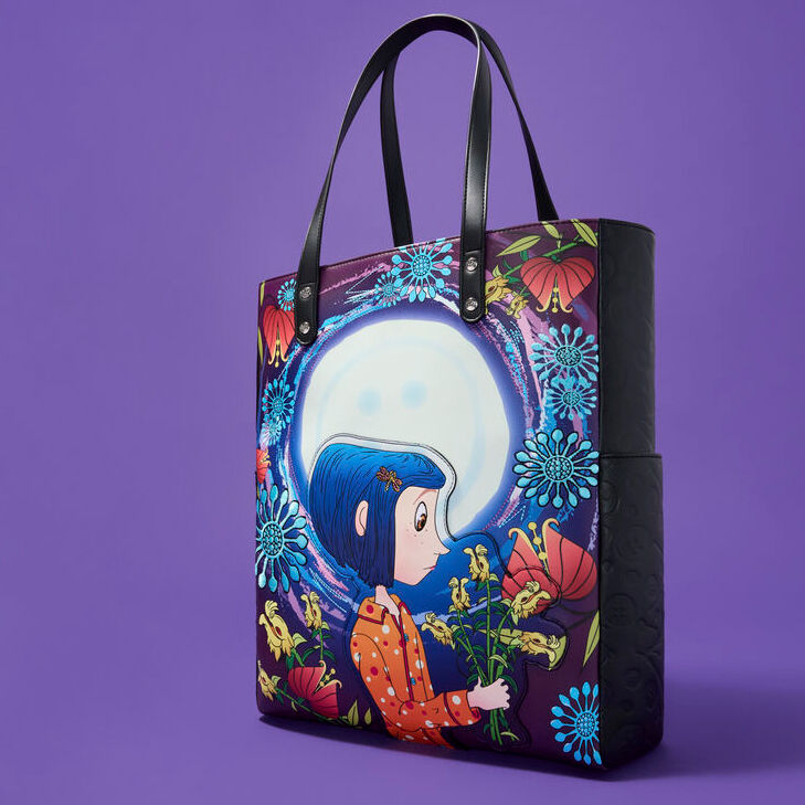 Imagen 4 - Bolsa Shopping Laika Los Mundos De Coraline Loungefly
