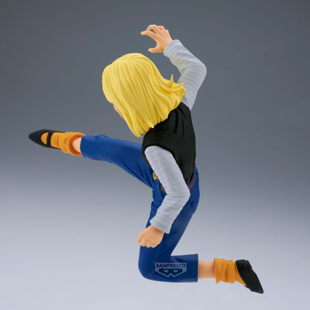 Imagen 4 - Set 2 Figures Android 18 & Mr. Satan Match Makers Dragon Ball Z 11-8Cm