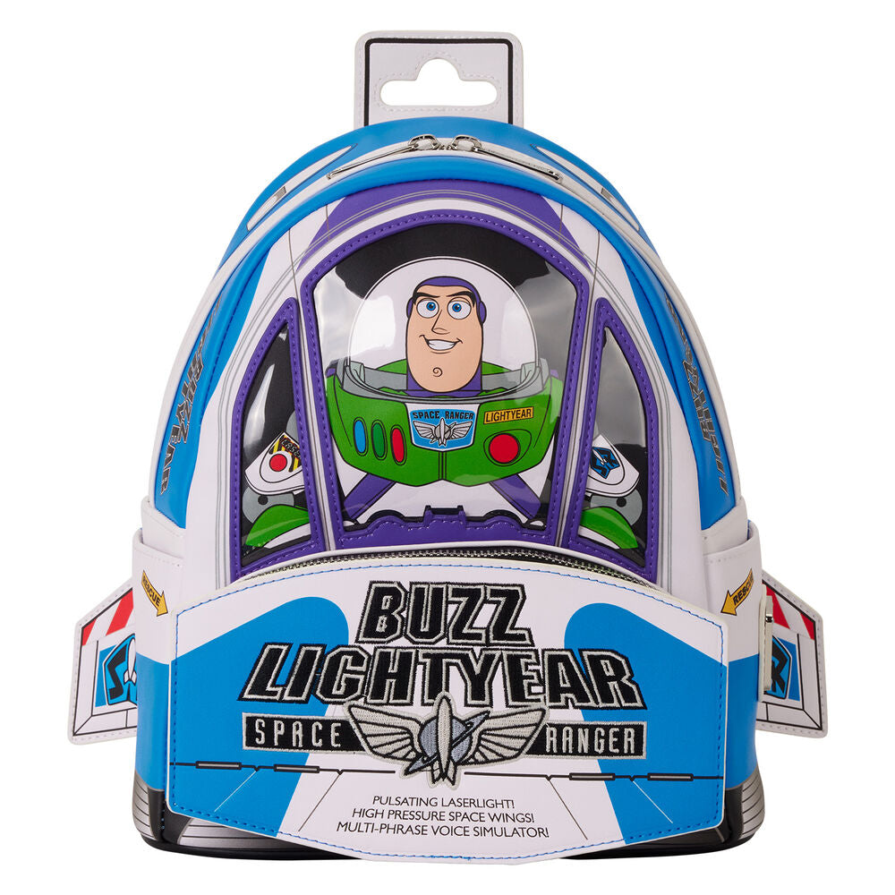 Imagen 1 - Mochila Buzz Lightyear 30Th Anniversary Toy Story Disney Pixar Loungefly 26Cm