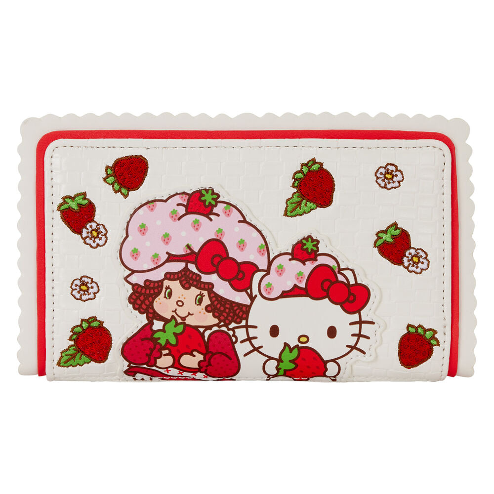 Imagen 1 - Cartera Shortcake Scented Hello Kitty & Friends X Strawberry Loungefly