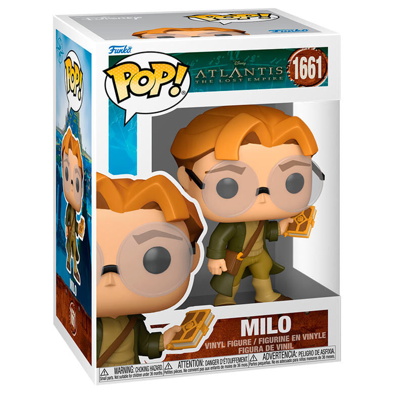 Imagen 1 - Figura Pop Disney Atlantis El Imperio Perdido Milo