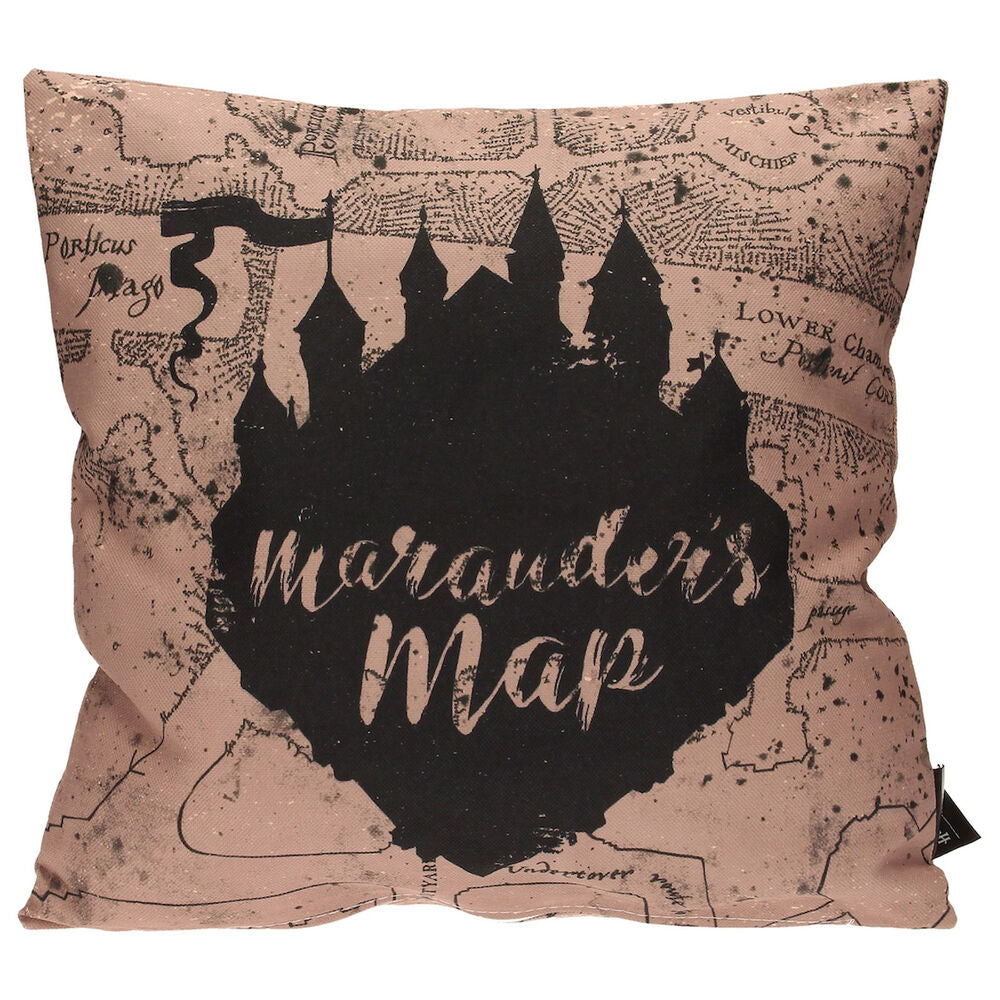 Imagen 1 - Cojin Mapa Merodeador Harry Potter