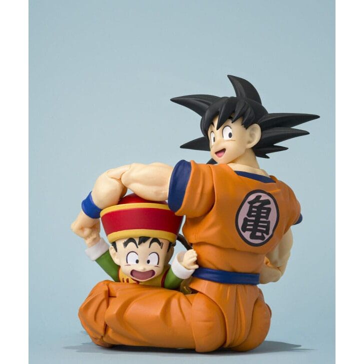 Imagen 1 - Figura S.h Figuarts Son Goku & Son Gohan Kid & Kontoun Dragon Ball Z