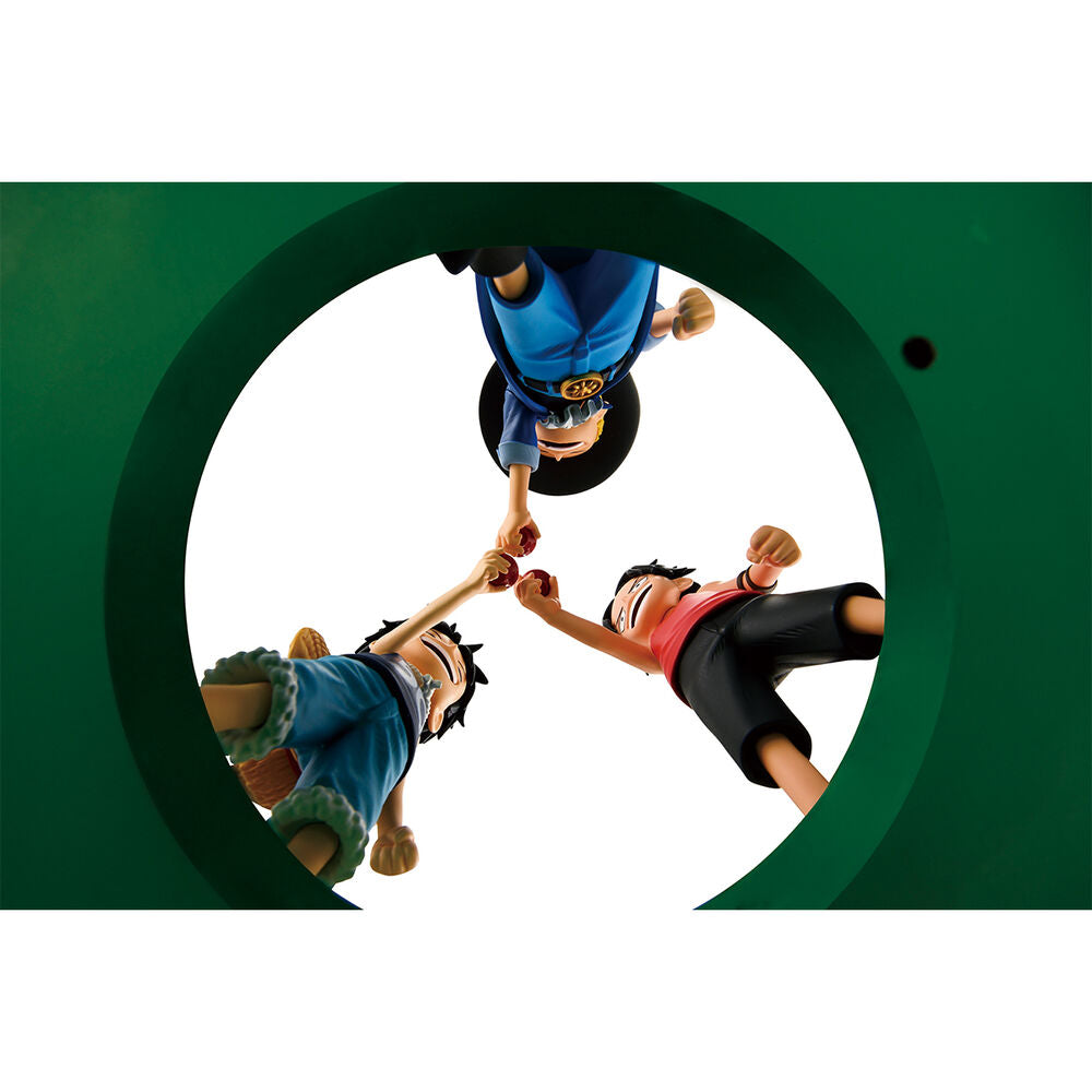 Imagen 4 - Figura Ichibansho Ace & Sabo & Luffy Dramatic Memories One Piece 10Cm