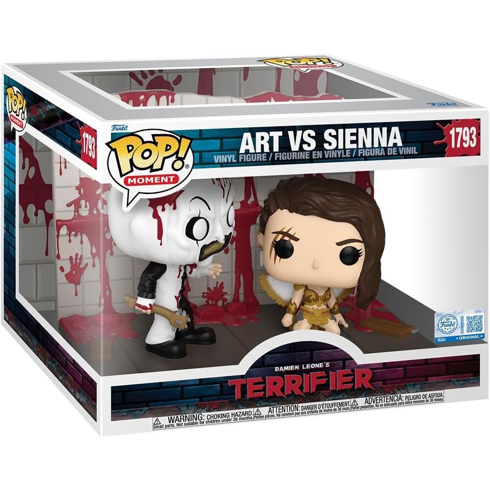 Imagen 1 - Figura Pop Moments Terrifier Art Vs Sienna Exclusive