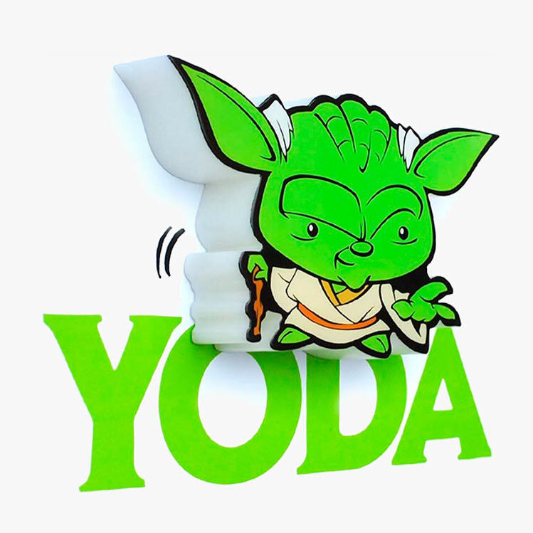 Imagen 1 - Lampara 3D Light Fx Mini Yoda Star Wars