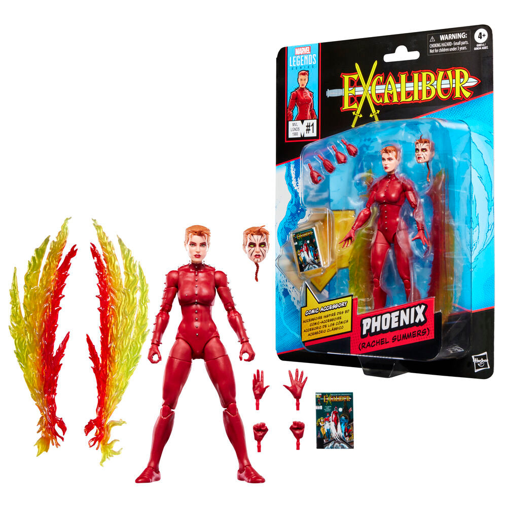 Imagen 2 - Figura Phoenix Rachel Summers Excalibur Marvel Legends Series 15Cm