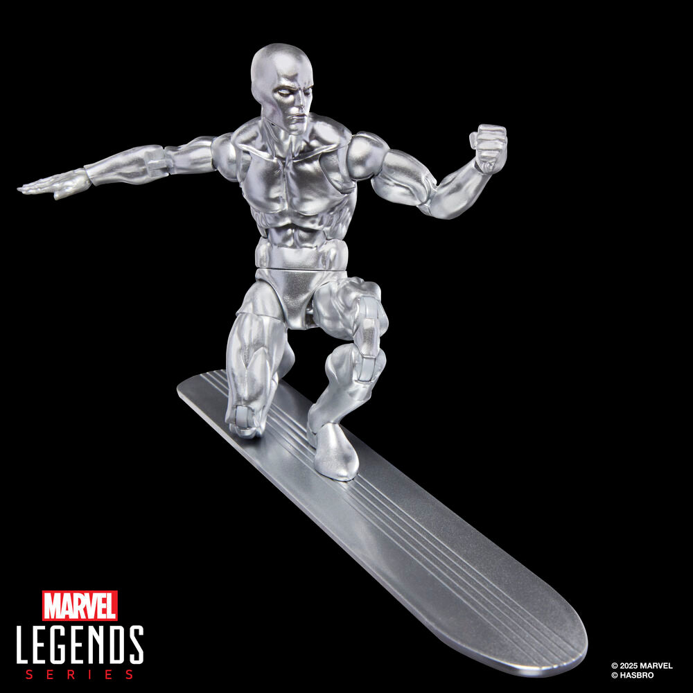 Imagen 8 - Figura Estela Plateada The Silver Surfer Marvel Legends Series 15Cm