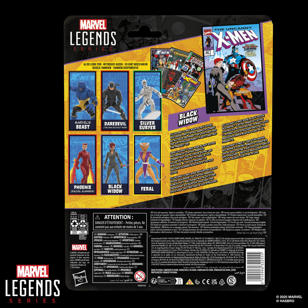 Imagen 12 - Figura Black Widow - Black Widow Marvel Legends Series 15Cm