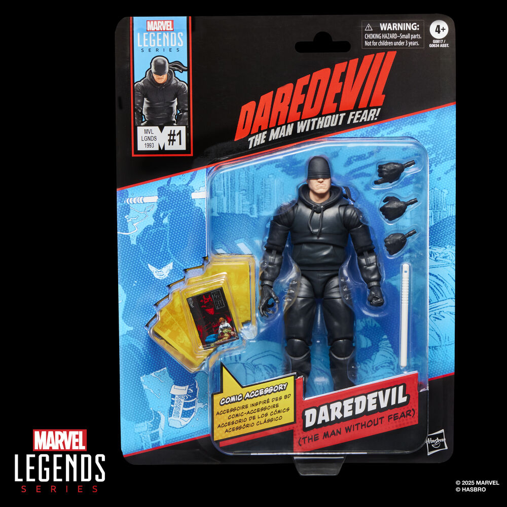 Imagen 4 - Figura Daredevil The Man Without Fear Daredevil Marvel Legends Series 15Cm