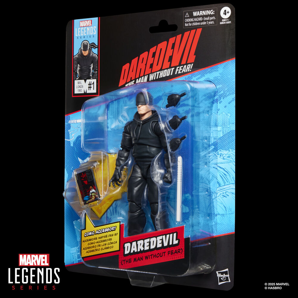 Imagen 8 - Figura Daredevil The Man Without Fear Daredevil Marvel Legends Series 15Cm