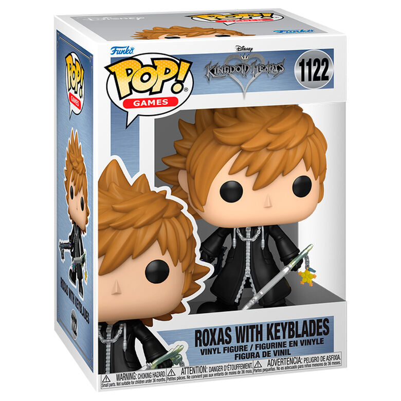 Imagen 1 - Figura Pop Kingdom Hearts Roxas With Keyblades