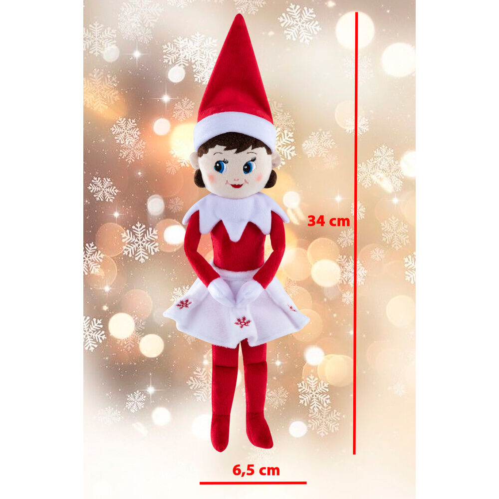 Imagen 1 - Peluche Niña Elfo The Elf On The Shelf 34Cm