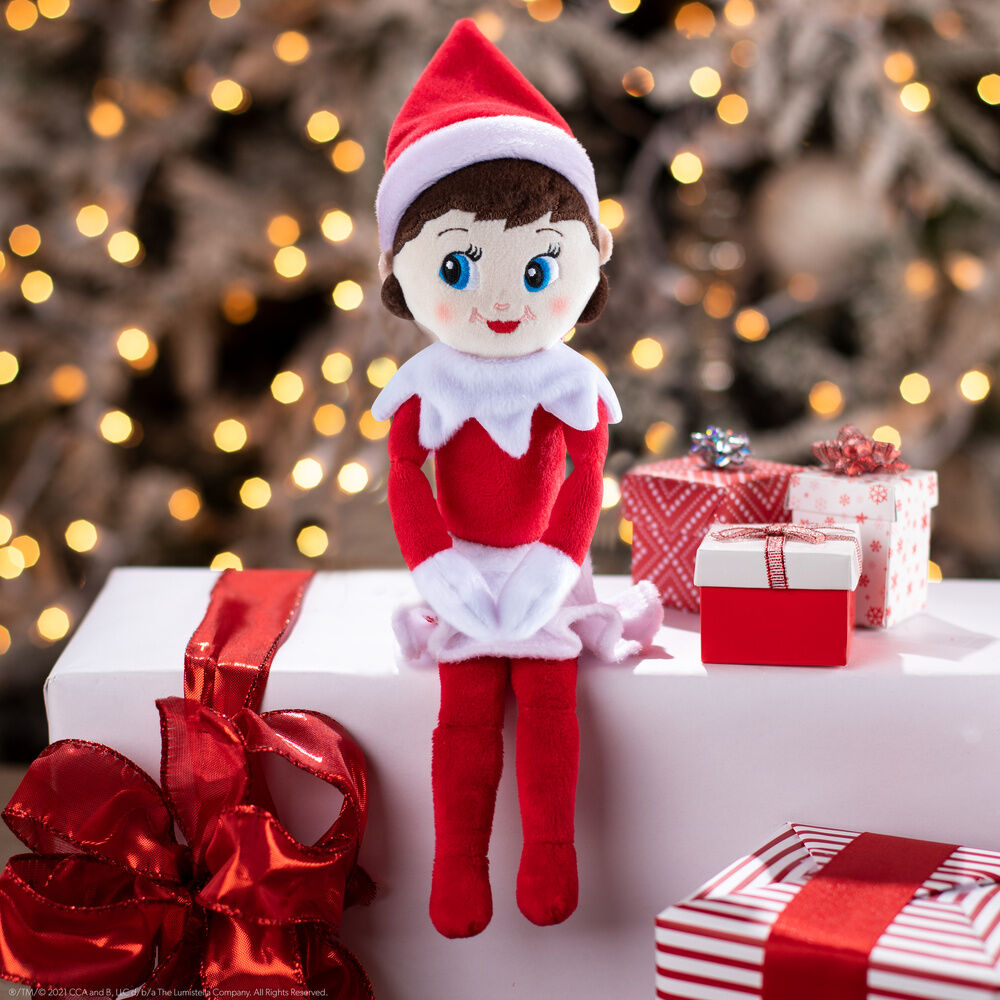Imagen 2 - Peluche Niña Elfo The Elf On The Shelf 34Cm