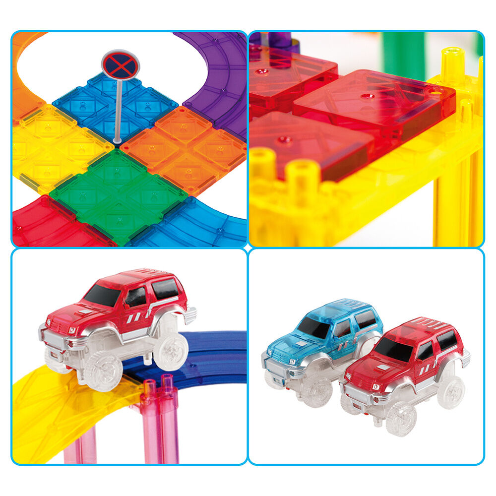 Imagen 6 - Pista De Carreras Magnetica 30Pzs