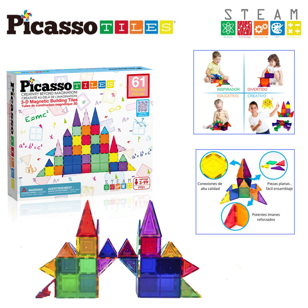 Imagen 5 - Bloques Magneticos 61Pzs