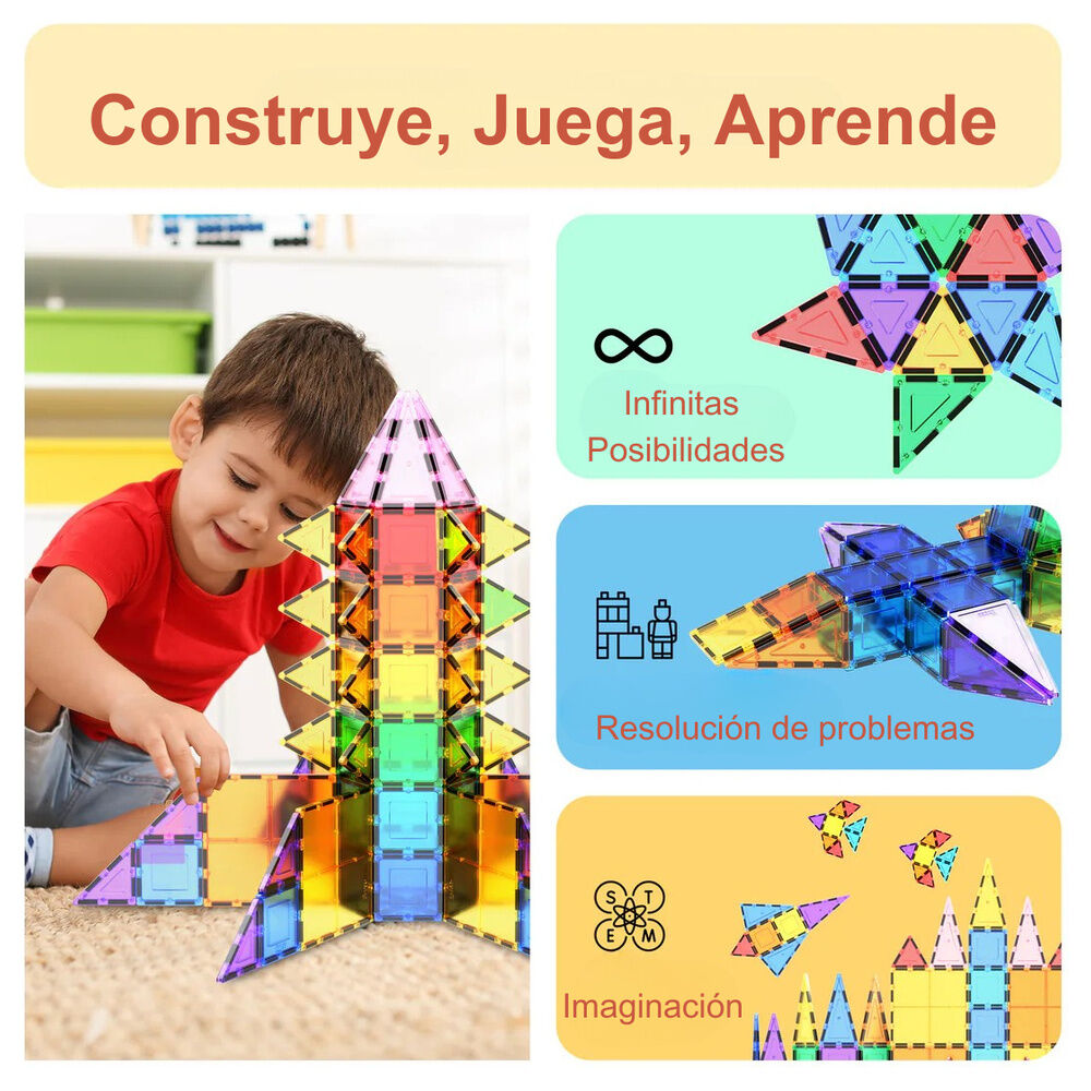 Imagen 8 - Bloques Magneticos 61Pzs