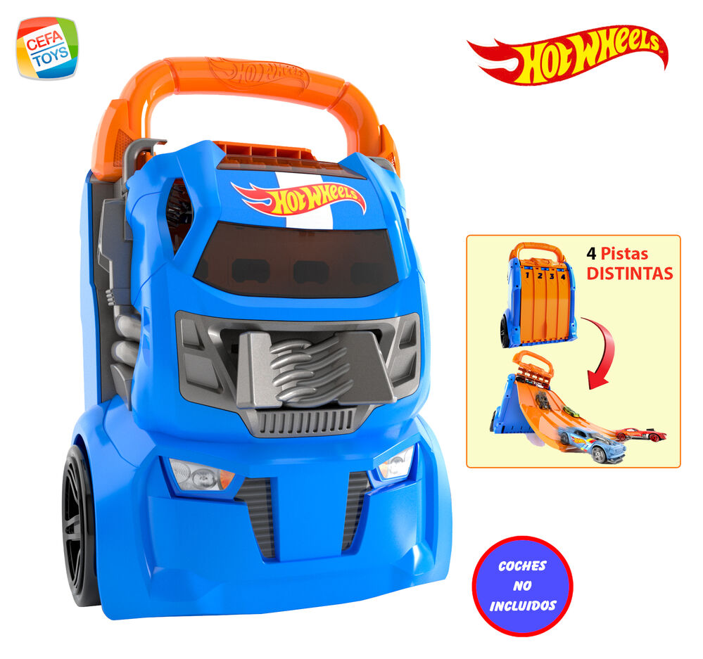 Imagen 1 - Guardacoches Lanzador 2 En 1 Hot Wheels