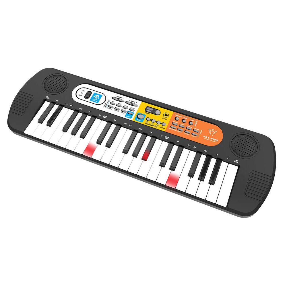 Imagen 2 - Teclado Luminoso 37 Teclas 10 En 1