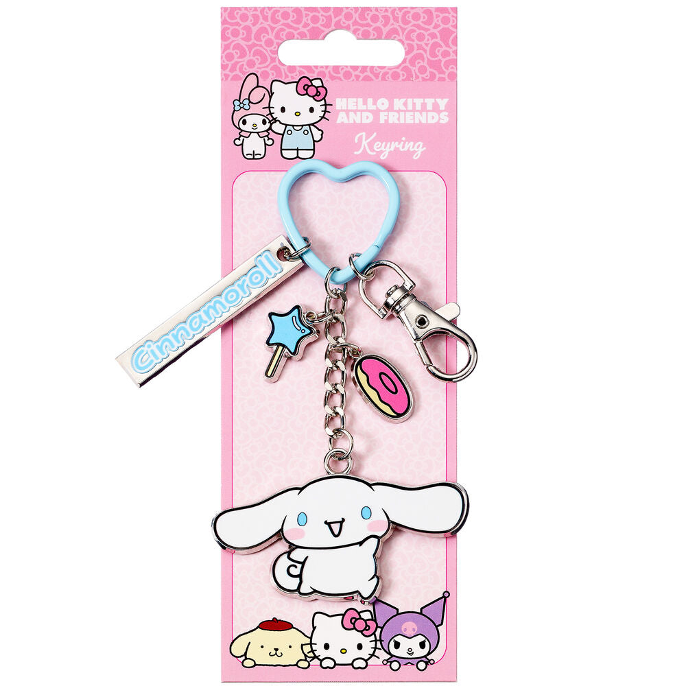 Imagen 1 - Llavero Cinnamoroll Hello Kitty