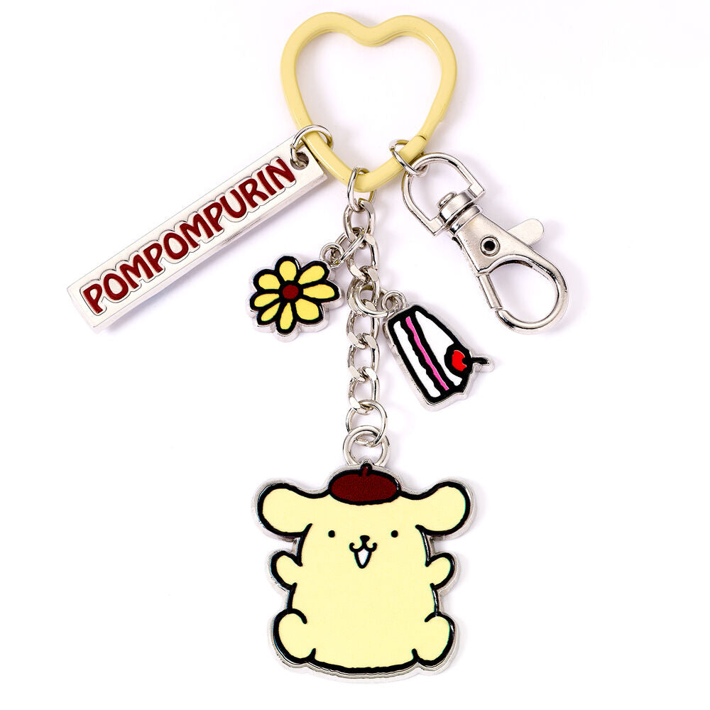 Imagen 3 - Llavero Pompompurin Hello Kitty