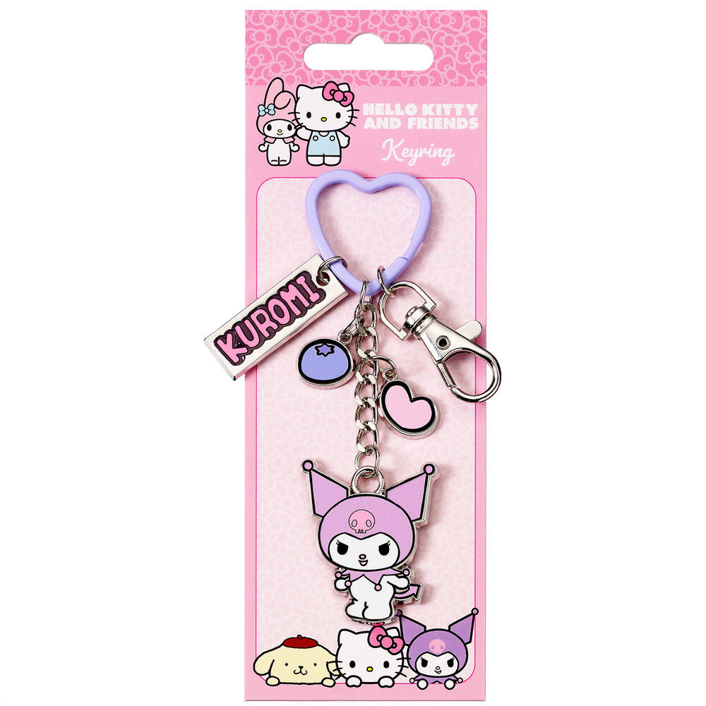 Imagen 1 - Llavero Kuromi Hello Kitty