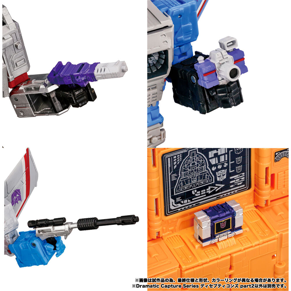 Imagen 7 - Figura Decepticons Part 2 Dramatic Capture Series Transformers