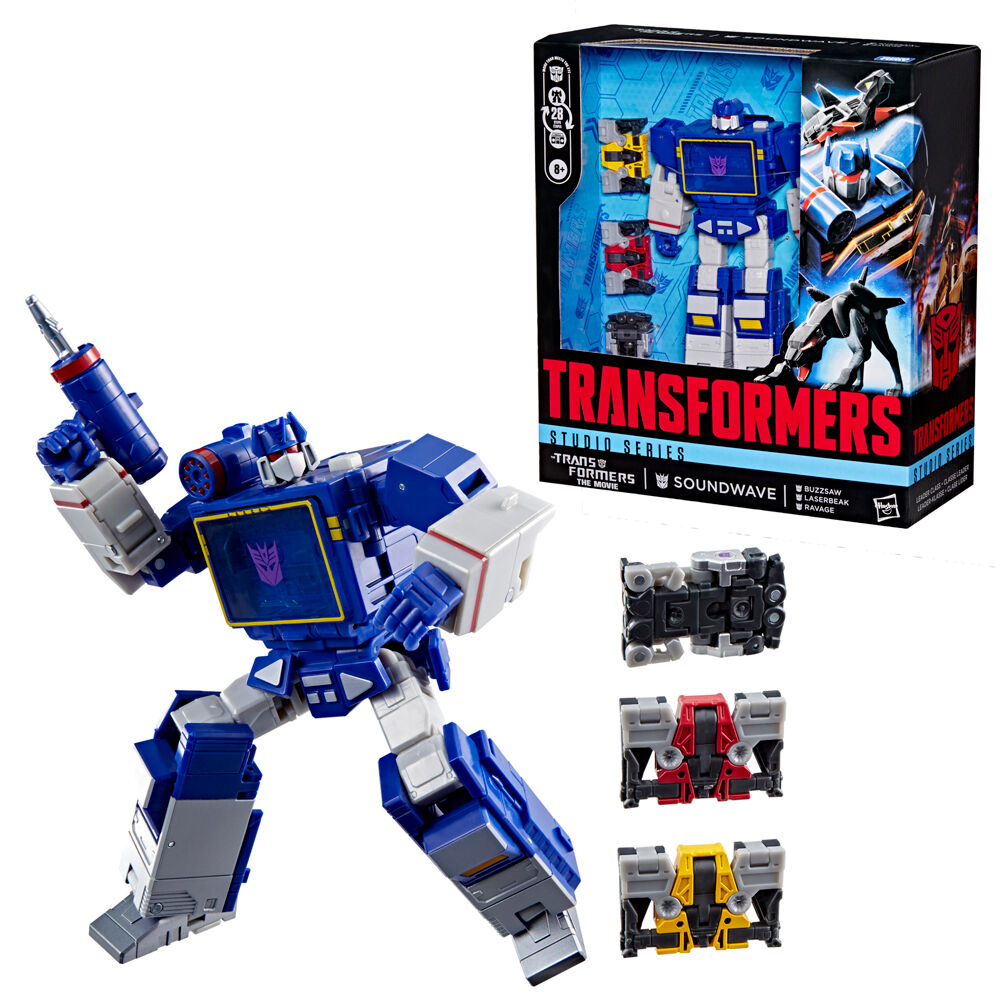 Imagen 1 - Figura Soundwave Studio Series Transformers The Movie 16,5Cm