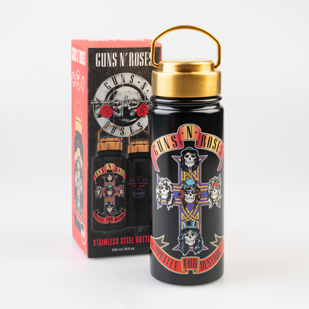 Imagen 3 - Botella Acero Inoxidable Guns N Roses 500Ml