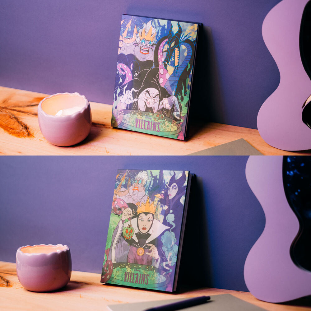 Imagen 5 - Cuaderno A5 Lenticular Villanas Disney