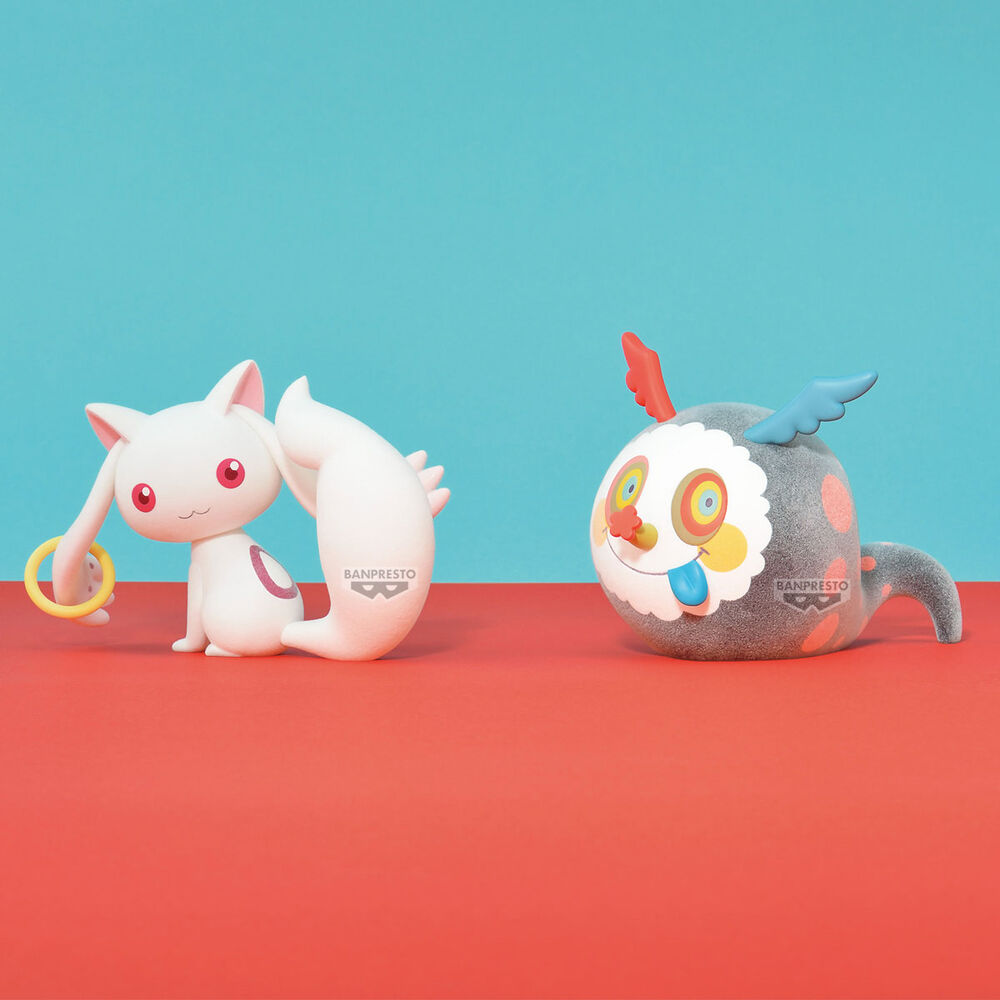 Imagen 2 - Figura Kyubey Fluffy Puffy Puella Magi Madoka Magica The Movie Rebellion 12Cm