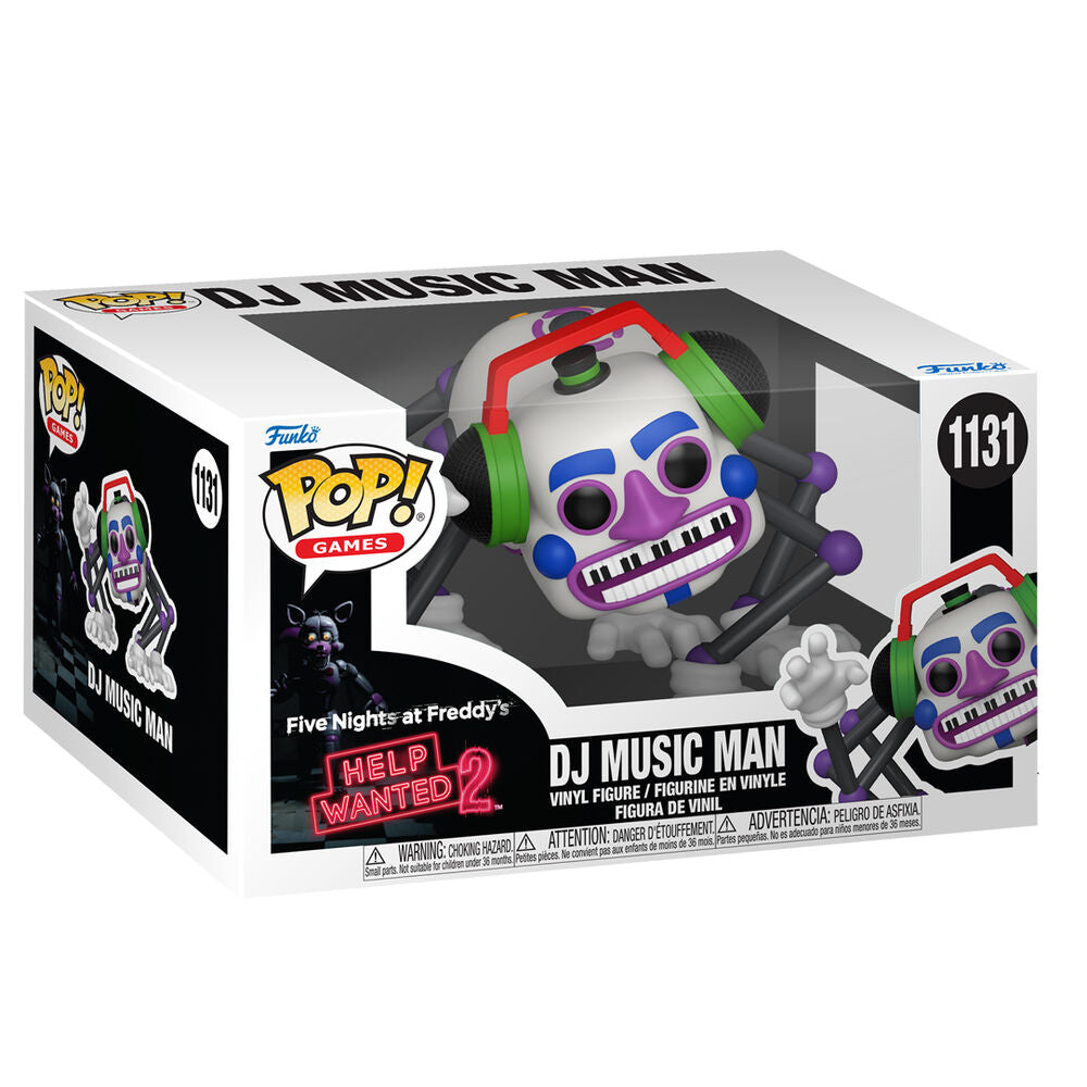 Imagen 1 - Figura Pop Five Nights At Freddys Help Wanted 2 Dj Music Man