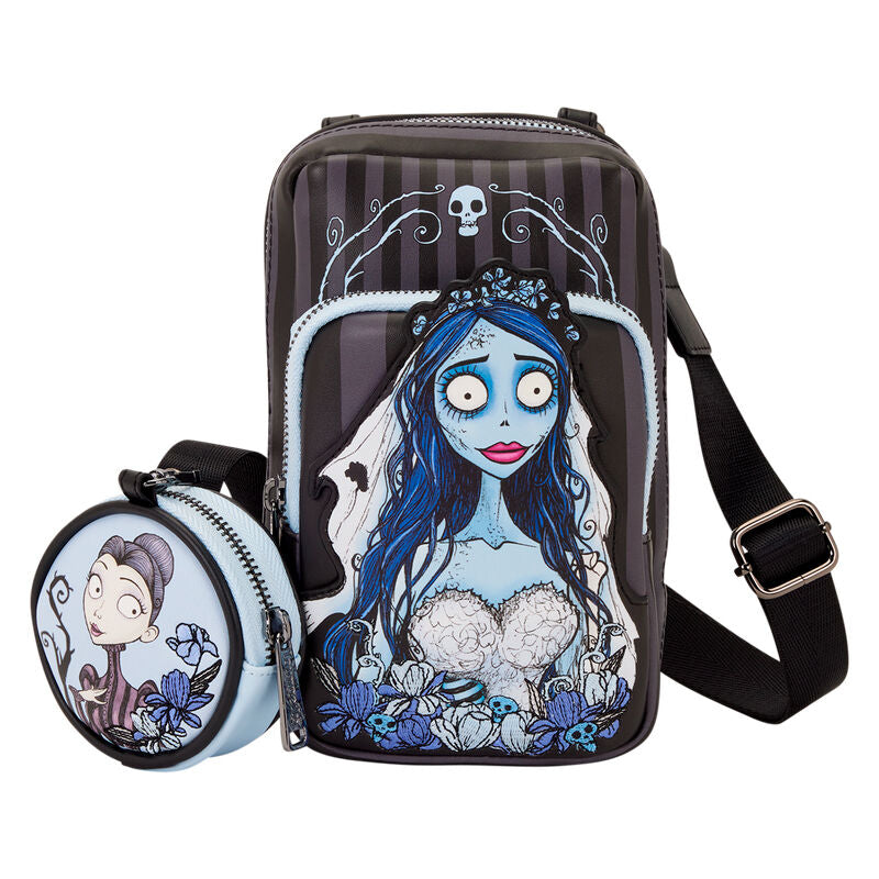 Imagen 1 - Bolso Bandolera + Monedero La Novia Cadaver Loungefly