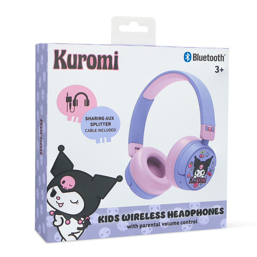 Imagen 5 - Auriculares Inalambricos Infantiles Kuromi Hello Kitty