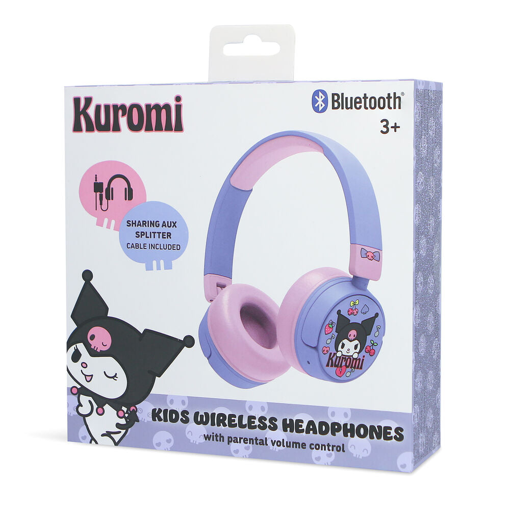 Imagen 6 - Auriculares Inalambricos Infantiles Kuromi Hello Kitty