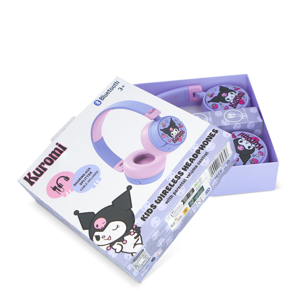 Imagen 7 - Auriculares Inalambricos Infantiles Kuromi Hello Kitty