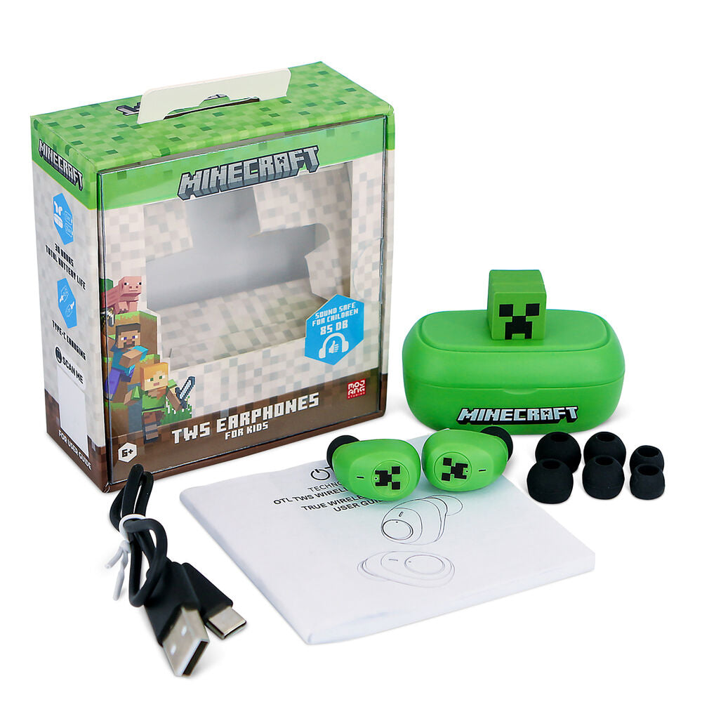 Imagen 1 - Auriculares Inalambricos Tws Minecraft