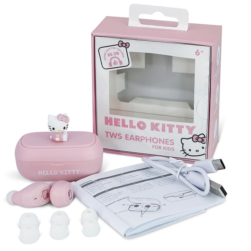 Imagen 1 - Auriculares Inalambricos Tws Hello Kitty