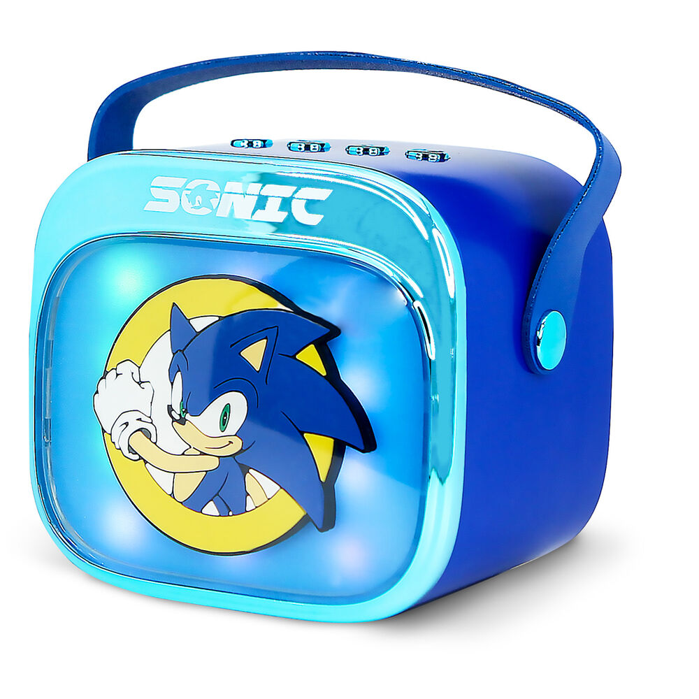 Imagen 9 - Altavoz Y Micro Karaoke Led Sonic The Hedgehog