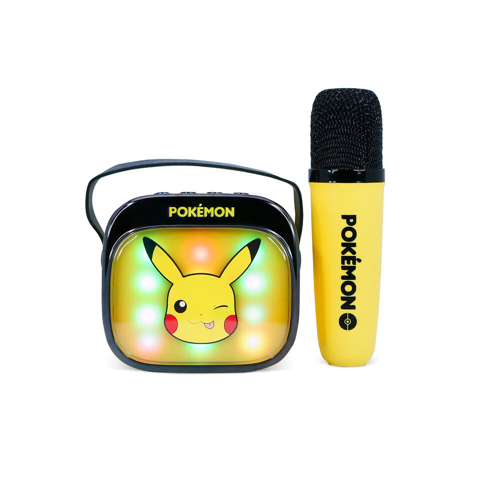Imagen 4 - Altavoz Y Micro Karaoke Led Pikachu Pokemon