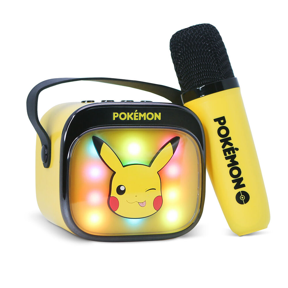 Imagen 8 - Altavoz Y Micro Karaoke Led Pikachu Pokemon
