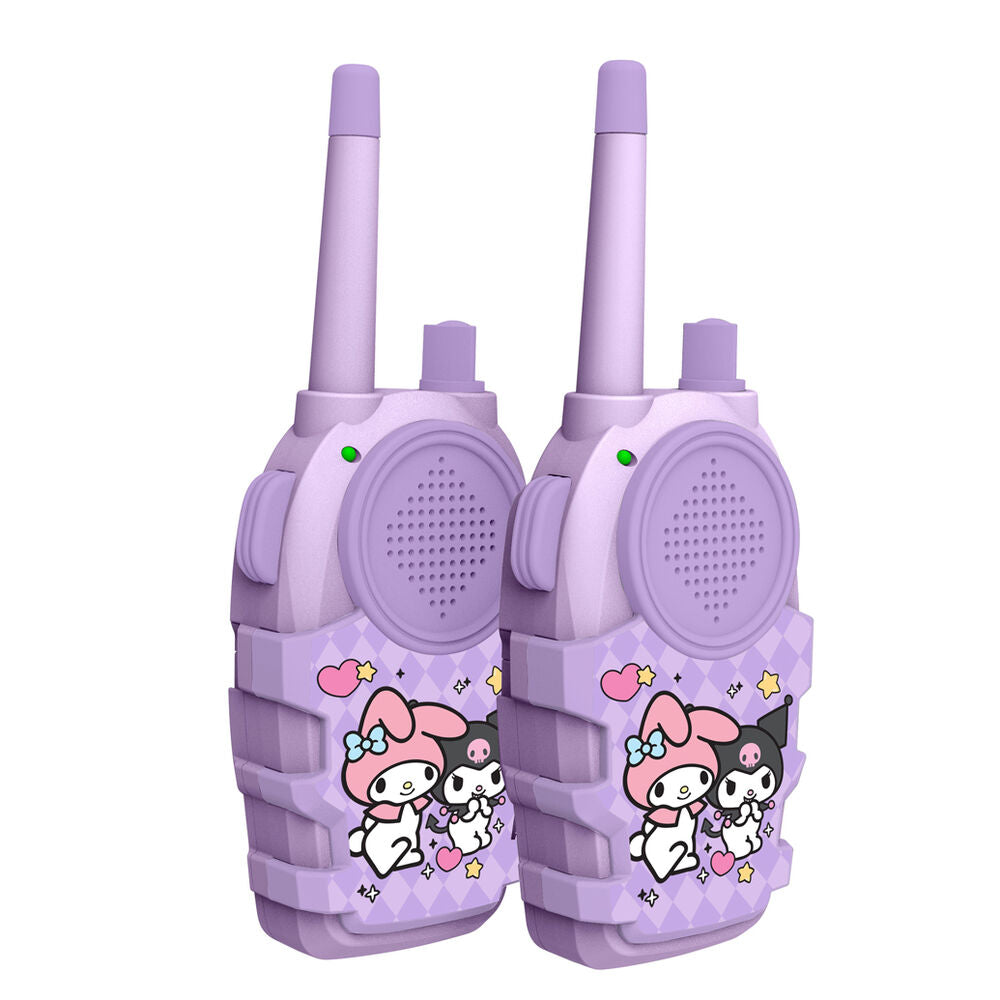 Imagen 2 - Set Walkie Talkie Kuromi Hello Kitty