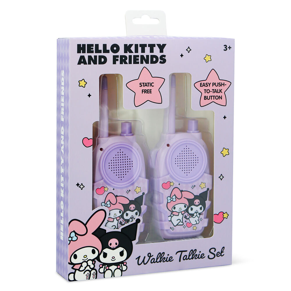 Imagen 1 - Set Walkie Talkie Kuromi Hello Kitty