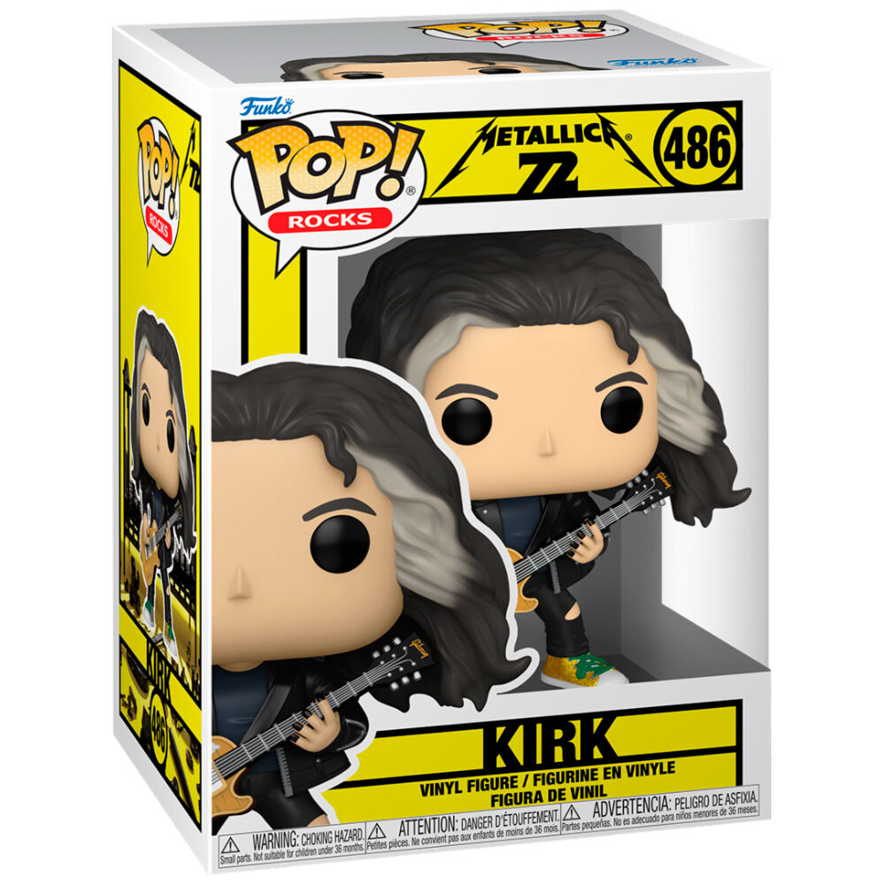 Imagen 1 - Figura Pop Metallica 72 Kirk