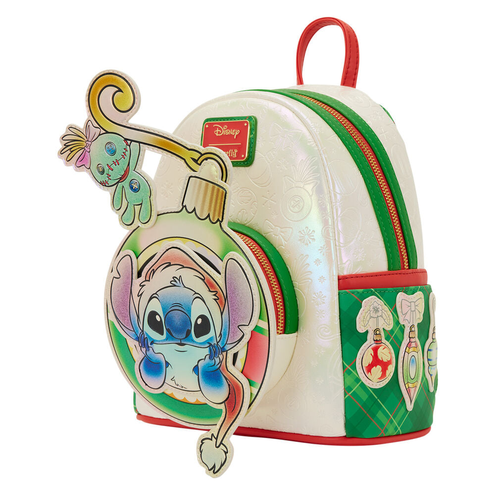 Imagen 4 - Mochila Holiday Stitch Disney Loungefly 26Cm